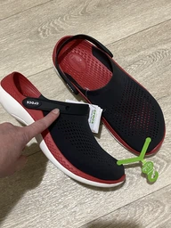 Чоловічі крокси Сірі Crocs Literide 360 Clog Light Grey/Slate Grey 206708 43 (M10-W12) фото від покупців 9