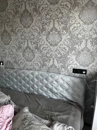 Чохол на узголів'є ліжка 190 см бежевий фото від покупців 5