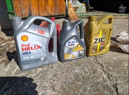 Моторное масло синтетическое Shell Helix HX8 5W-40, 1 л фото от покупателей 1