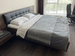 Плед шерстяной Love You Зиг-Заг 140x200 Темно-Серый (4820000004241) фото от покупателей 3