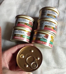 Консервированный корм Purina Pro Plan Veterinary Diets Sterilised Кусочки в паштете с тунцом и лососем для стерилизованных кошек 85 г (8445290173287) фото от покупателей 2