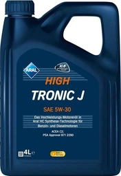 Моторное масло Aral HighTronic J SAE 5W-30 4 л (15F4BC)