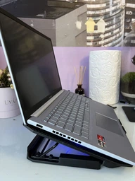 Охлаждающая подставка для ноутбука Dyxon Fix Cooling 9 Black (DXNLSFC9B) фото от покупателей 4