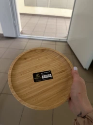 Доска сервировочная Wilmax Bamboo круглая 20.5 см (WL-771032) фото от покупателей 2