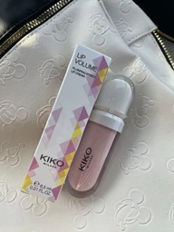 Бальзам-блеск для губ Kiko Milano Lip Volume (01 Tutu Rose). для увеличения обьема, 6,5 мл фото от покупателей 3
