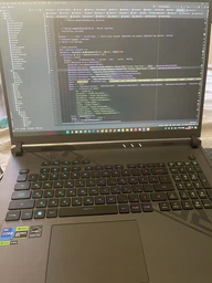 Ноутбук ASUS ROG Strix G18 G814JV-N5167 (90NR0CM1-M00BB0) Eclipse Gray / 18" IPS WUXGA 165 Гц / Intel Core i7-13650HX / RAM 16 ГБ / SSD 1 ТБ / nVidia GeForce 4060, 8 ГБ / фото от покупателей 3