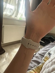 Силиконовый ремешок Sport Band для Apple Watch 41mm | 40mm | 38mm Starlight S/M фото от покупателей 18