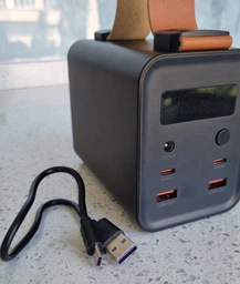 Батарея універсальна Atria 60000mAh, 100W, PD2.0, QC (WPD-101)