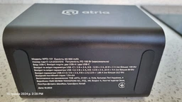 Батарея універсальна Atria 60000mAh, 100W, PD2.0, QC (WPD-101) фото від покупців 4