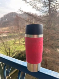 Термокружка Tefal Travel Mug Classic 0.5 л Синяя (N2022110) фото от покупателей 18