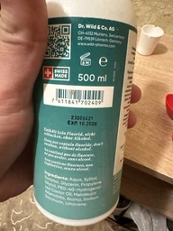 Ополіскувач для порожнини рота Dr. Wild Tebodont з маслом чайного дерева без фториду 400 мл (7611841701655) фото від покупців 11