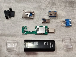 Кардридер Dynamode 3-in-1 OTG Type-C/USB/Micro USB to MicroSD/USB 2.0 (D-188) фото от покупателей 1