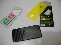 Защитное стекло для Nokia G22 с черной рамкой фото от покупателей 2