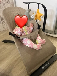 Шезлонг-гойдалка Kinderkraft Mimi Grey (KBMIMI00GRY0000) (304848) фото від покупців 2