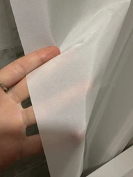 Шторка для душа узкая 120*200 см Jackline White белая BS0010 фото от покупателей 1