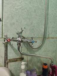 Смеситель-кран для ванны Agua Toledo-C075 с душевым комплектом фото от покупателей 2