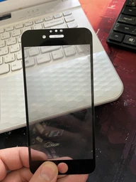 Защитное стекло анти-шпион на iPhone SE 2020 SE 2022 6 6s 7 8 на весь экран Shieldy фото от покупателей 4