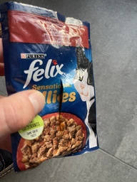 Вологий корм для кішок Felix Sensations Jellies шматочки яловичина у желе з томатами 85 г (7613039831724) фото від покупців 8