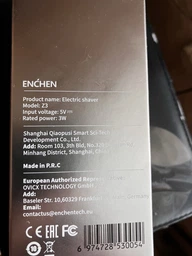 Електробритва Enchen Z3 300mAh silver фото від покупців 1