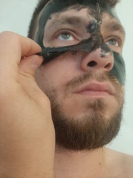 Чорна маска Nishman Peel-Off Black Mask 200 мл фото від покупців 2