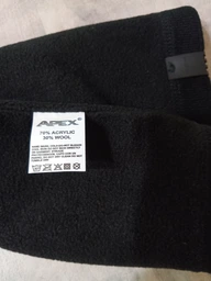 Шапка мужская зимняя гладкой вязки на флисовой подкладке без отворота Apex ДАРК L / 57-58 Темно-синий