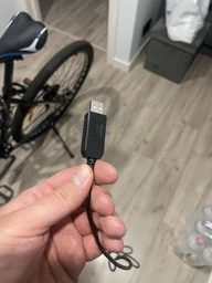Кабель для роботи роутера від павербанка - підвищувач перехідник USB з 5V на 12V DC 5.5x2.1 mm (10080)