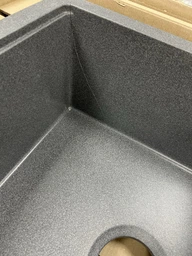 Кухонная мойка гранит GRANADO Merida black shine (0301) + сифон одинарный для кухонной мойки Nova фото от покупателей 3