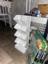 Горщик для квітів вертикальний Prosperplast IO1W200-S449 Міні Каскад білий фото від покупців 1