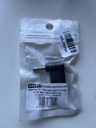 Адаптер STLab USB Type-C to DC Male Jack 4.0x1.35 mm для зарядки ноутбуков ASUS (PD100W-4.0x1.35mm) фото от покупателей 15