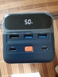 Повербанк 50000mAh Choetech B664 Deep Blue 65W PPS QC3.0 PD3.0 LED-ліхтар (43-00119) фото від покупців 1