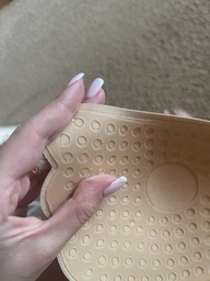 Бюстгальтер-невидимка силиконовый Fly Bra с эффектом Push-Up Beige (B) фото от покупателей 11