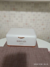 Хлібниця Bread Maestro (345х250х165) Біла MR-1677-CU-W фото від покупців 1