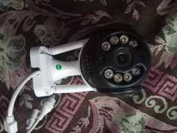 Уличная IP камера 360° 6MP видеонаблюдения поворотная WiFi с микрофоном, ночной съёмкой, датчиком движения (белая) фото от покупателей 7