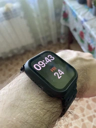 Защитный чехол со стеклом для для Apple Watch 4/5/6/SE/SE 2 (44 мм) Black фото от покупателей 5