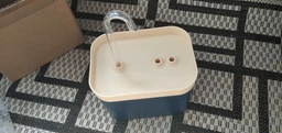 Питний фонтан для котів та собак 1.5L Pet Water FOUNTAIN з фільтром Зелений фото від покупців 2