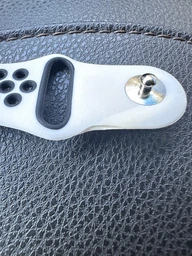 Силиконовый ремешок Fruct Nike Sport Band for Apple Watch 42/44/45/46/49 mm Black Gray фото от покупателей 12