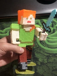 Трафареты 3D-рисование для 3D-ручки (Фигурки Героев)