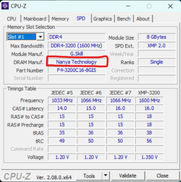 Модуль памяти DDR4 2x8GB/3200 G.Skill Aegis (F4-3200C16D-16GIS) фото от покупателей 7
