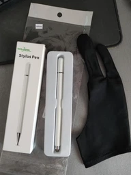 Універсальний стилус сенсорна ручка 2в1 Stylus pen GOOJODOQ для Android iOS Windows iPad Apple білий фото от покупателей 4