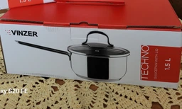 Ківш Vinzer Techno Series 1,1 л з кришкою (50077) фото від покупців 1