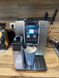 Кофемашина DELONGHI Dinamica Plus ECAM380.95.TB + в подарок кофе в зернах Mi Familia De Lux Blend Gusto Forte 1 кг фото от покупателей 1