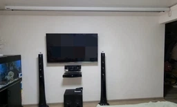 Экран настенный моторизированный ATRIA 150", (16:9), 330х191 см (MRSM-HD-150D) фото от покупателей 8