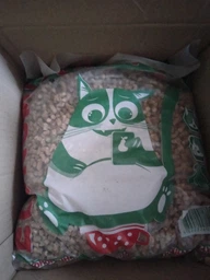 Наполнитель гигиенический Древесный Lucky Pet Эконом для кошачьего туалета 12кг