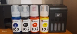 Комплект чернил Galaxy 103 для Epson L-series (B/C/M/Y) 4x70ml (GAL-E103-4x70)