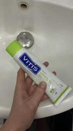 Зубная паста VITIS Orthodontic с фтором 100 мл - для брекетов, яблочно-мятный вкус фото от покупателей 10