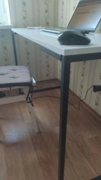 Стіл письмовий/для ноутбуку в стилі Лофт каркас металевий StepLoft Comp-table-172 фото от покупателей 17