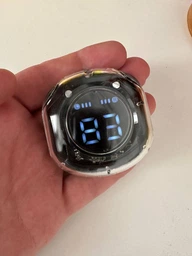 Беспроводные блютуз наушники LEXEGO Ultrapods Max с шумоподавлением и дисплей индикатором Pink UPM39-P фото от покупателей 8
