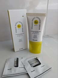 Сонцезахисний крем для обличчя SPF 50+ Hillary VitaSun Daily Defense Cream, 40 мл фото від покупців 7