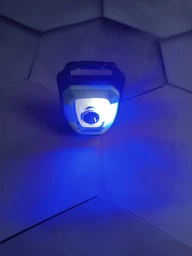 Аккумуляторный туристический аварийный фонарик брелок 3в1, с USB-зарядкой, магнитном и карабином CB-2209 Желтый фото от покупателей 14