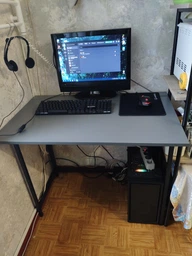 Стол-трансформер Sly 900x570x770 Дуб эвок/Черные (GATB24100000030)
